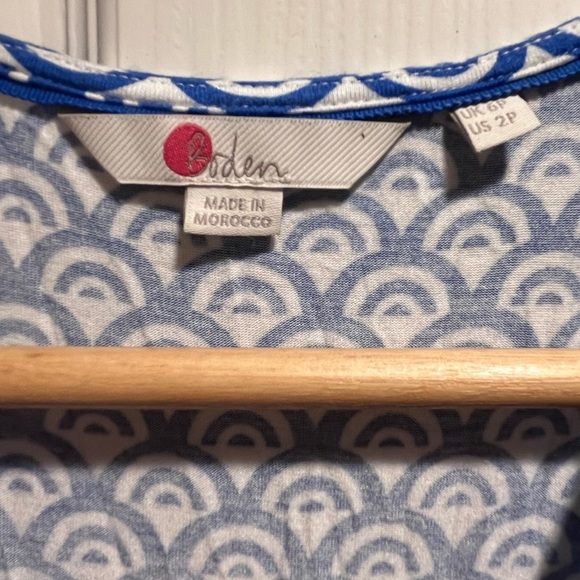 Boden Blue and White Sundress - Picture 3 of 4